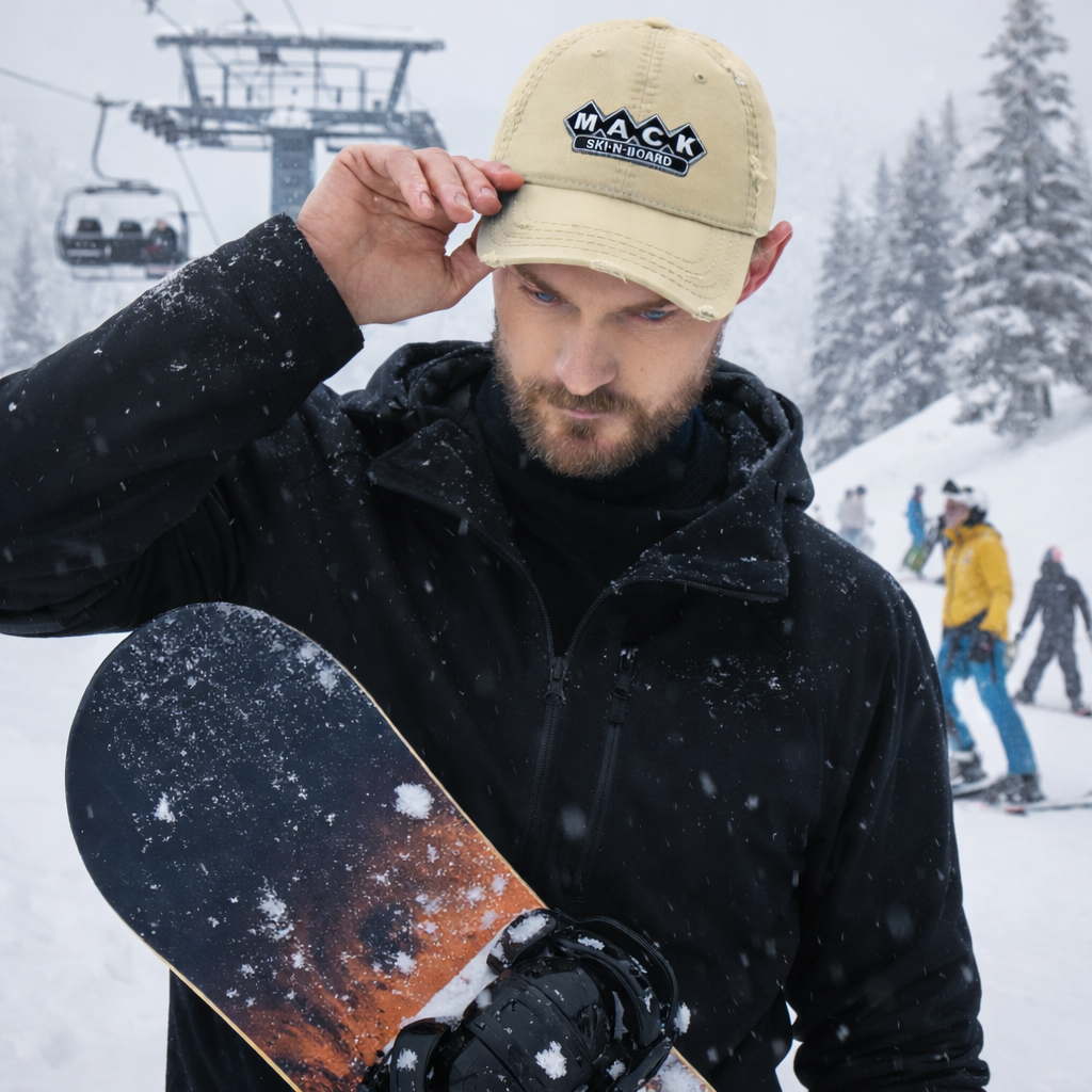 MACK Distressed Hat