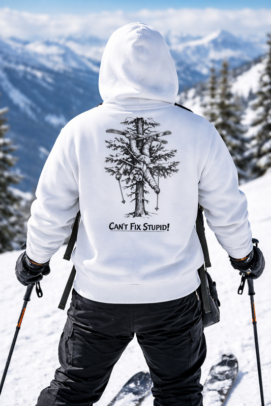“Can’t Fix Stupid” Boxy Hoodie