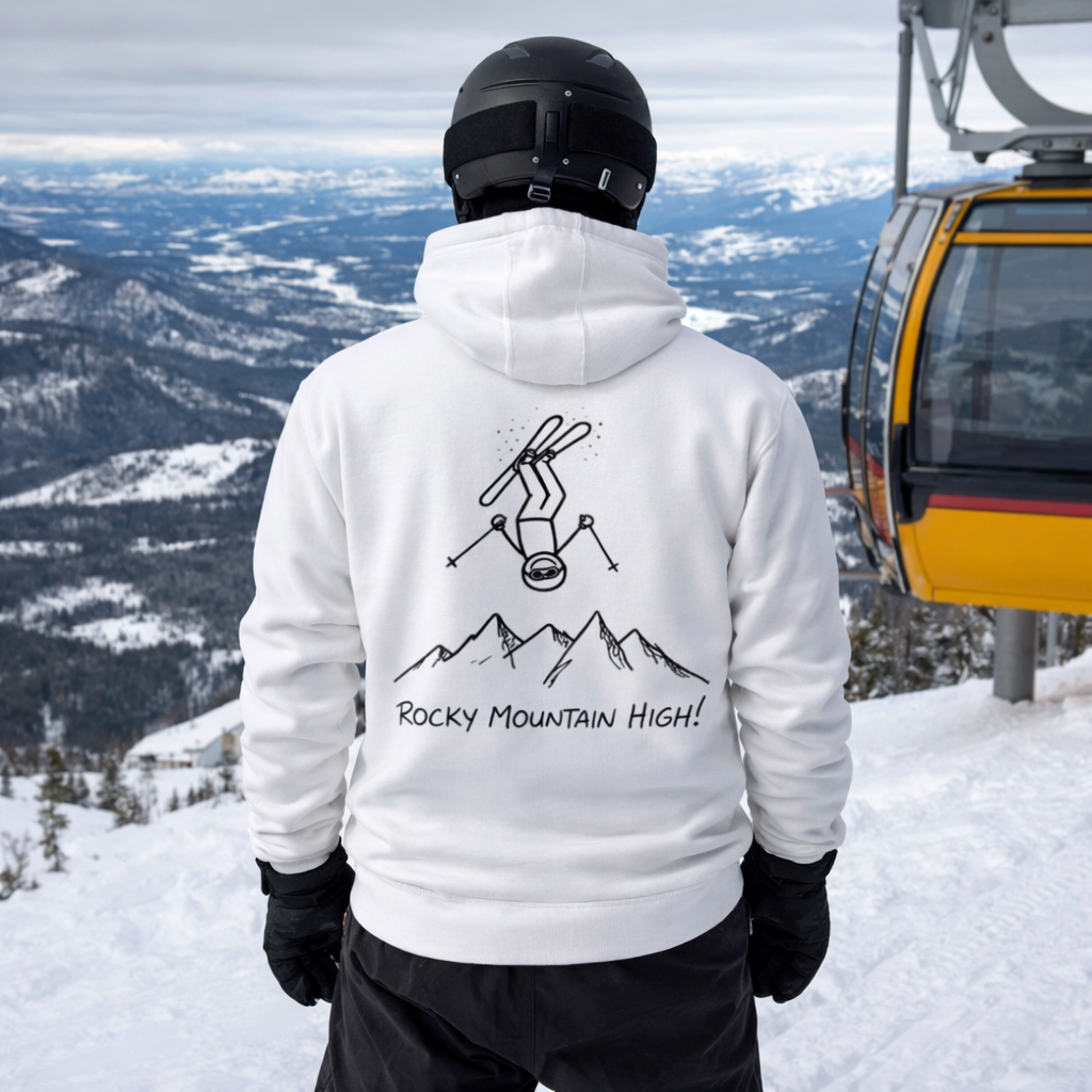 MACK Rocky Mountain High! Skier Hoodie