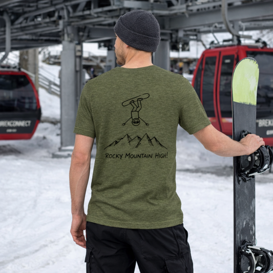 Rocky Mountain High! Boarder Tee