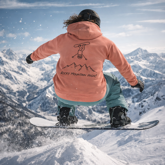 MACK Rocky Mountain High! Snowboard Hoodie